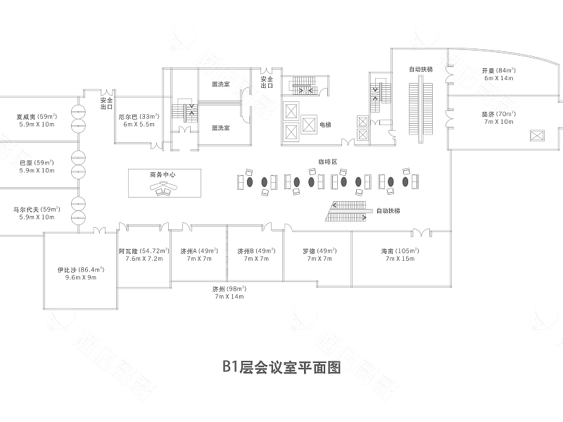 b1平面图