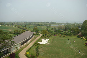 红莲湖高尔夫球场俯瞰
