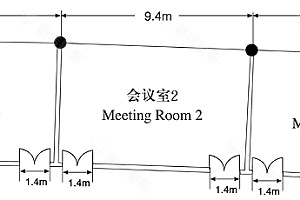 会议室1、2、3平面图