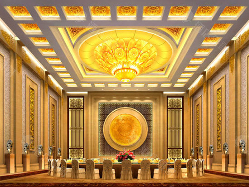 太行国宾馆金色大厅图片