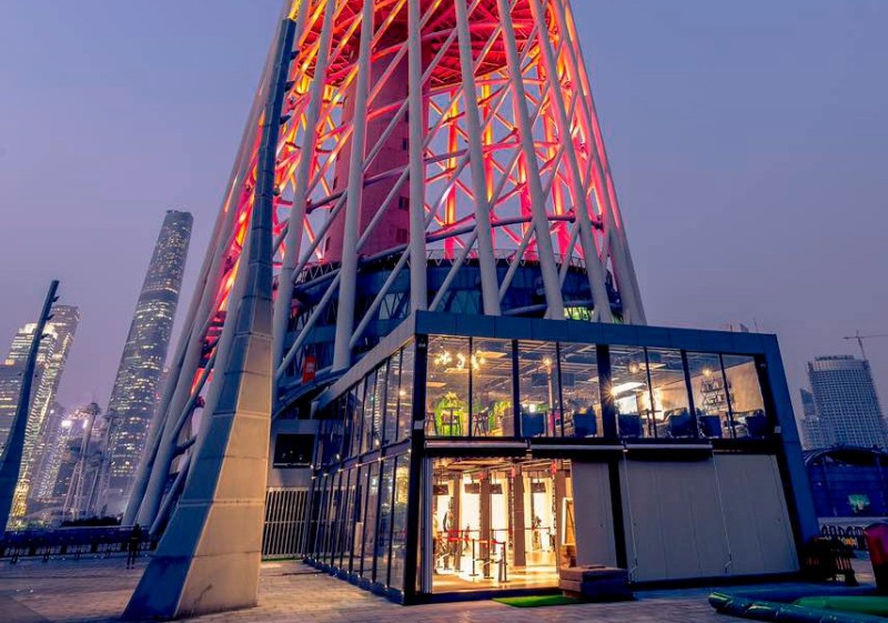 广州塔二层观景平台