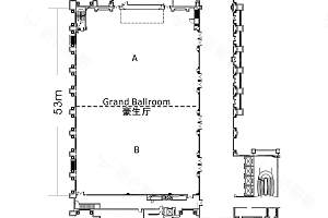 宴会厅平面图1