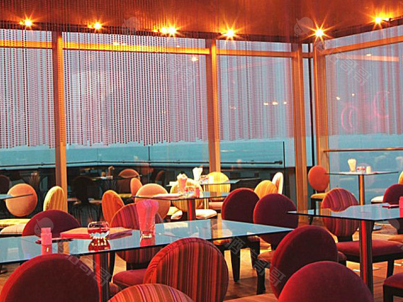 上海世贸大厦观光餐厅图片
