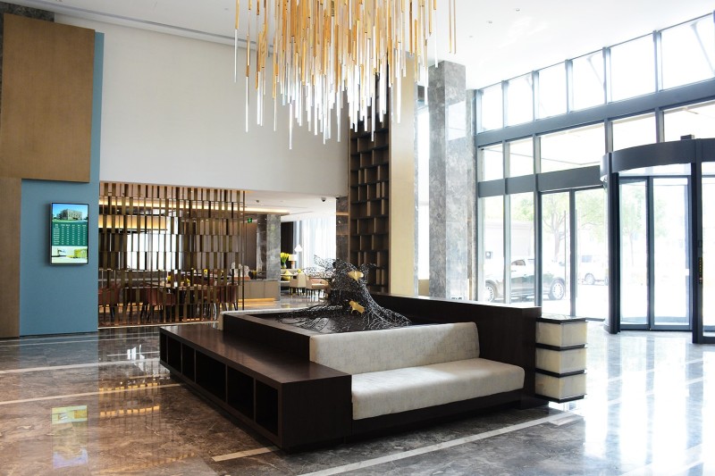 上海浦东川沙地铁站万信酒店