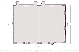 大宴会厅2+3平面图