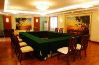 会议厅-回型桌布置