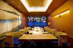 游艇酒店日本料理包房