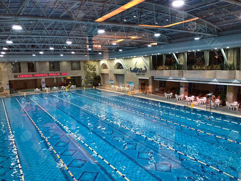 大型游泳馆 百分之70海水 百分之30淡水