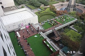 北京共享际（国贸店）会议场地-花园露台